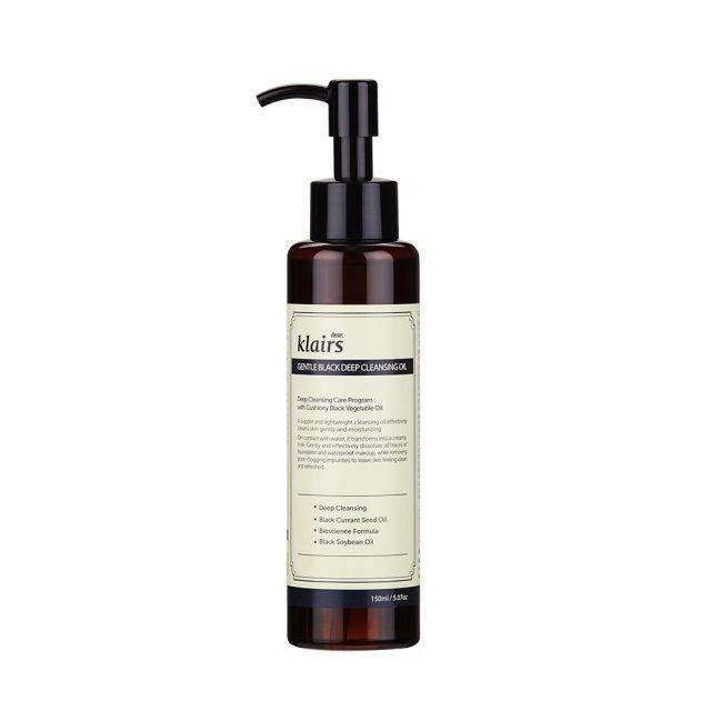 Klairs Gentle Black Deep Cleansing Oil 150ml - Kbeauty.sale