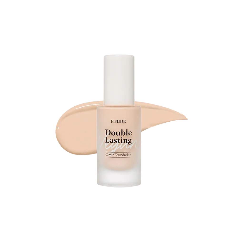 Etudehouse Double Lasting Vegan Cover Foundation 30g -No.21N1 Neutral Beige - Kbeauty.sale