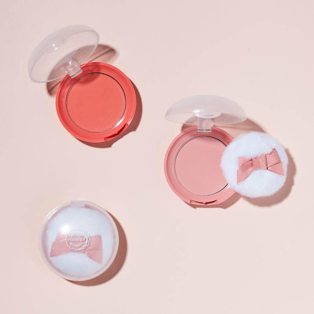 Etudehouse Lovely Cookie Blusher 4g -OR201 Apricot Peach Mousse - Kbeauty.sale