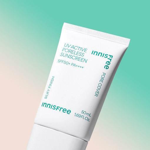 Innisfree UV Active Poreless Sunscreen 50ml - Kbeauty.sale