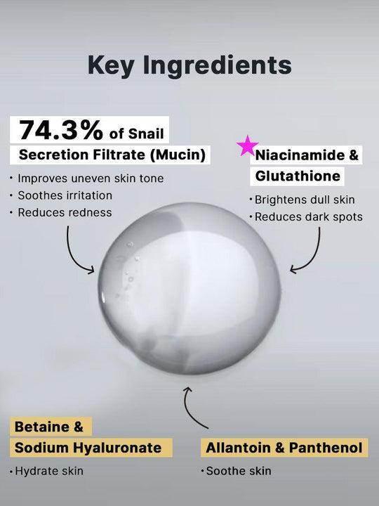 COSRX Advanced Snail Radiance Dual Essence 80ml - Kbeauty.sale