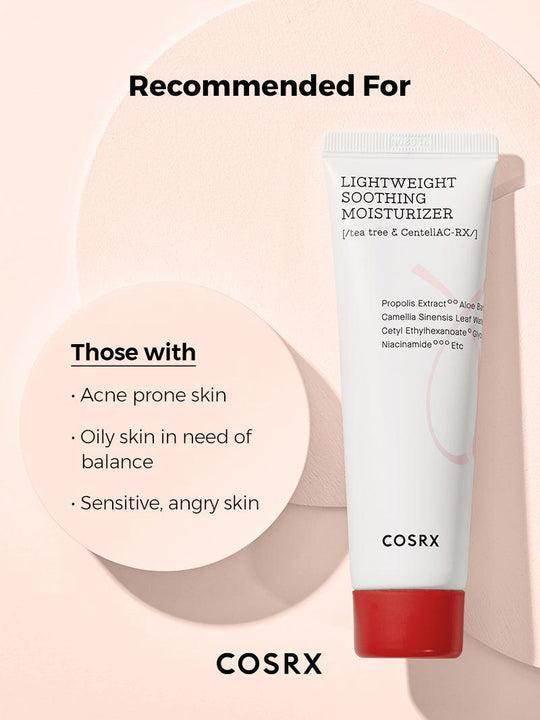 COSRX AC Collection Lightweight Soothing Moisturizer 80ml - Kbeauty.sale