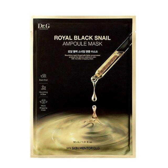 Dr.G Royal Black Snail Ampoule Mask 1ea 30ml - Kbeauty.sale
