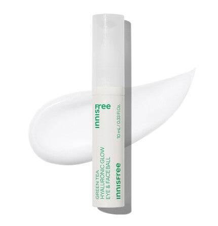 Innisfree Green Tea Hyaluronic Glow Eye & Faceball 10ml - Kbeauty.sale
