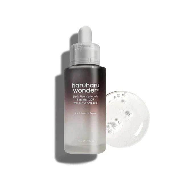 Haruharu wonder Black Rice Hyaluronic Botanical 2GF Wonderful Ampuole 30ml - Kbeauty.sale