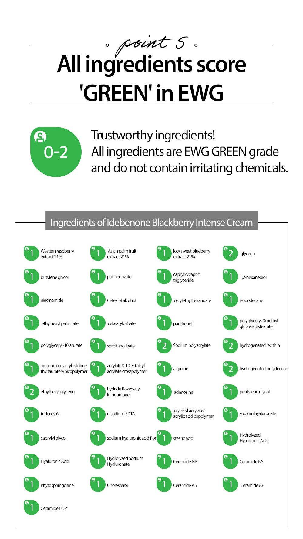 MARY&MAY Idebenone blackberry intense Cream - 70ml - Kbeauty.sale