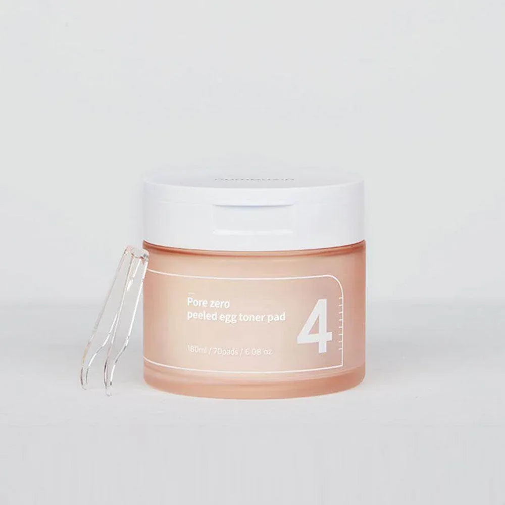 Numbuzin No.4 Pore Zero Peeled Egg Toner Pad 70Pads 180ml - Kbeauty.sale