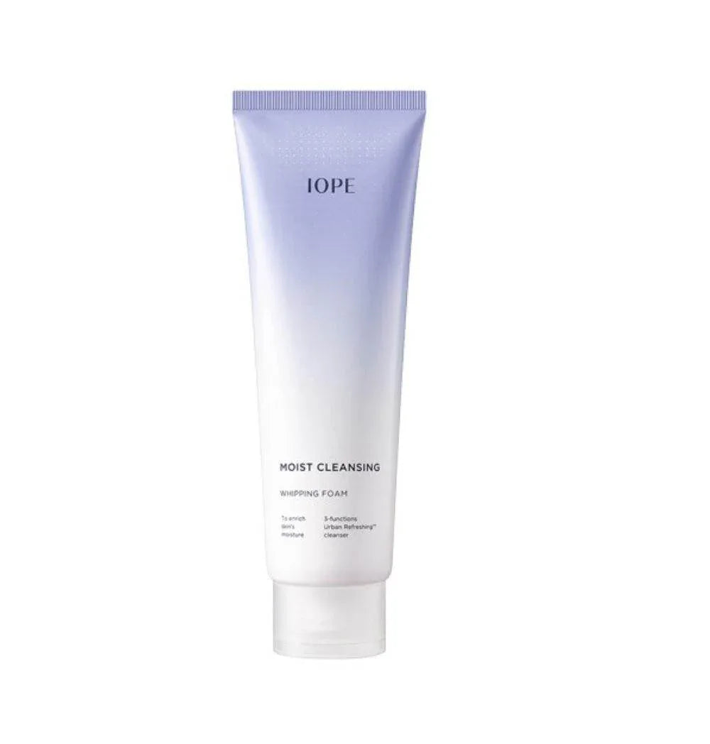 IOPE Moist Cleansing Whipping Foam 180 ml - Kbeauty.sale