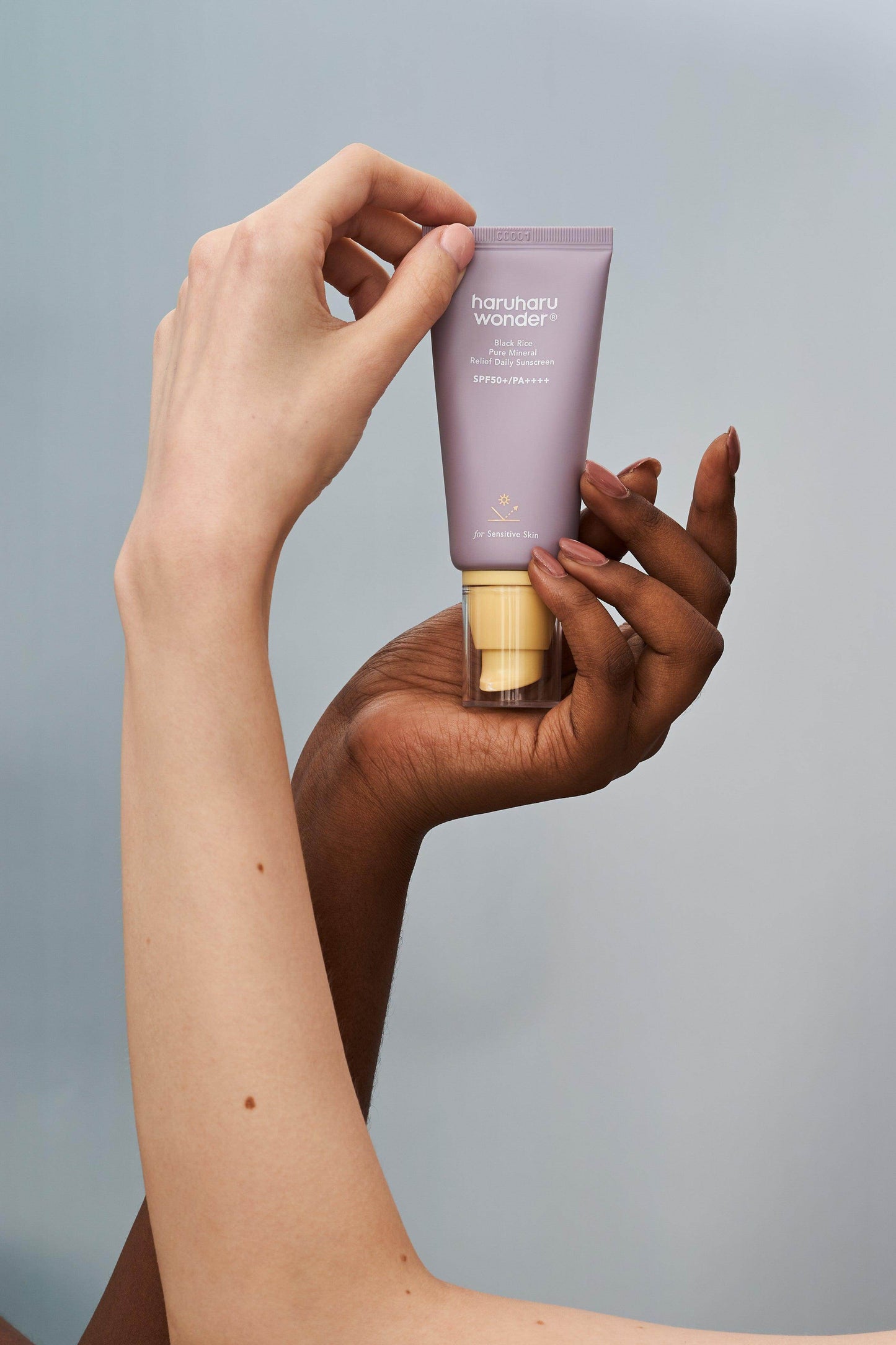 Haruharu wonder Black Rice Pure Mineral Relief Daily Sunscreen Unscented SPF50+ 50ml - Kbeauty.sale