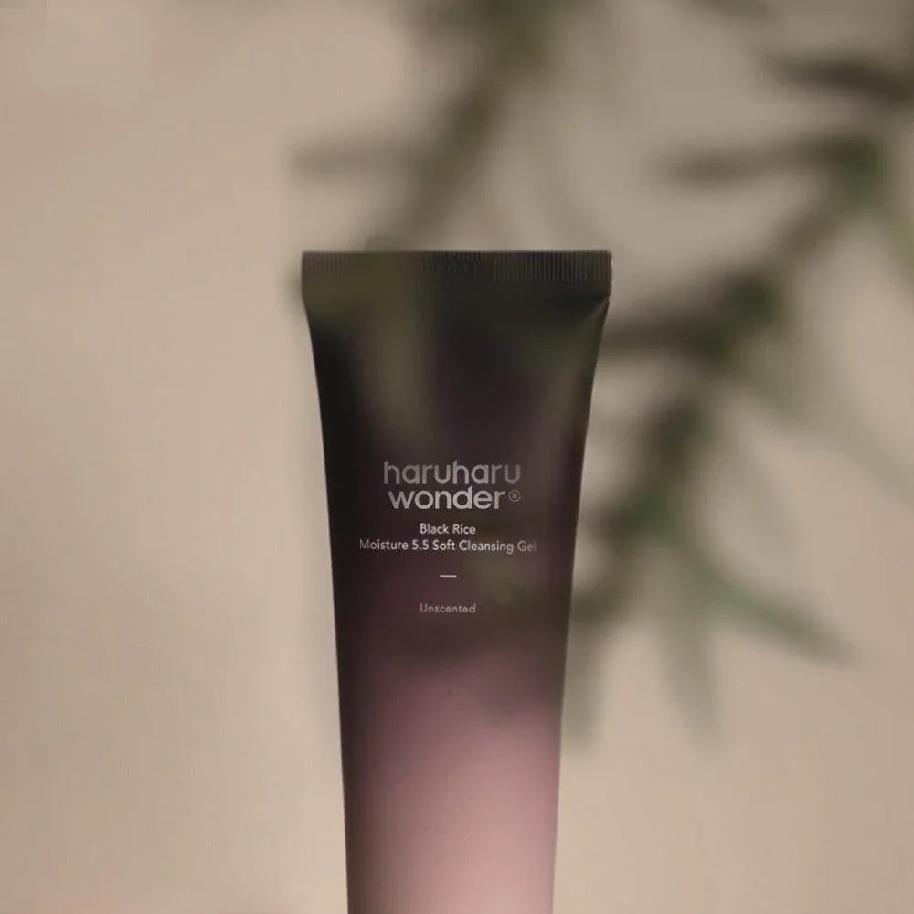 Haruharu wonder Black Rice Moisture 5.5 Soft Cleansing Gel 100ml - Kbeauty.sale