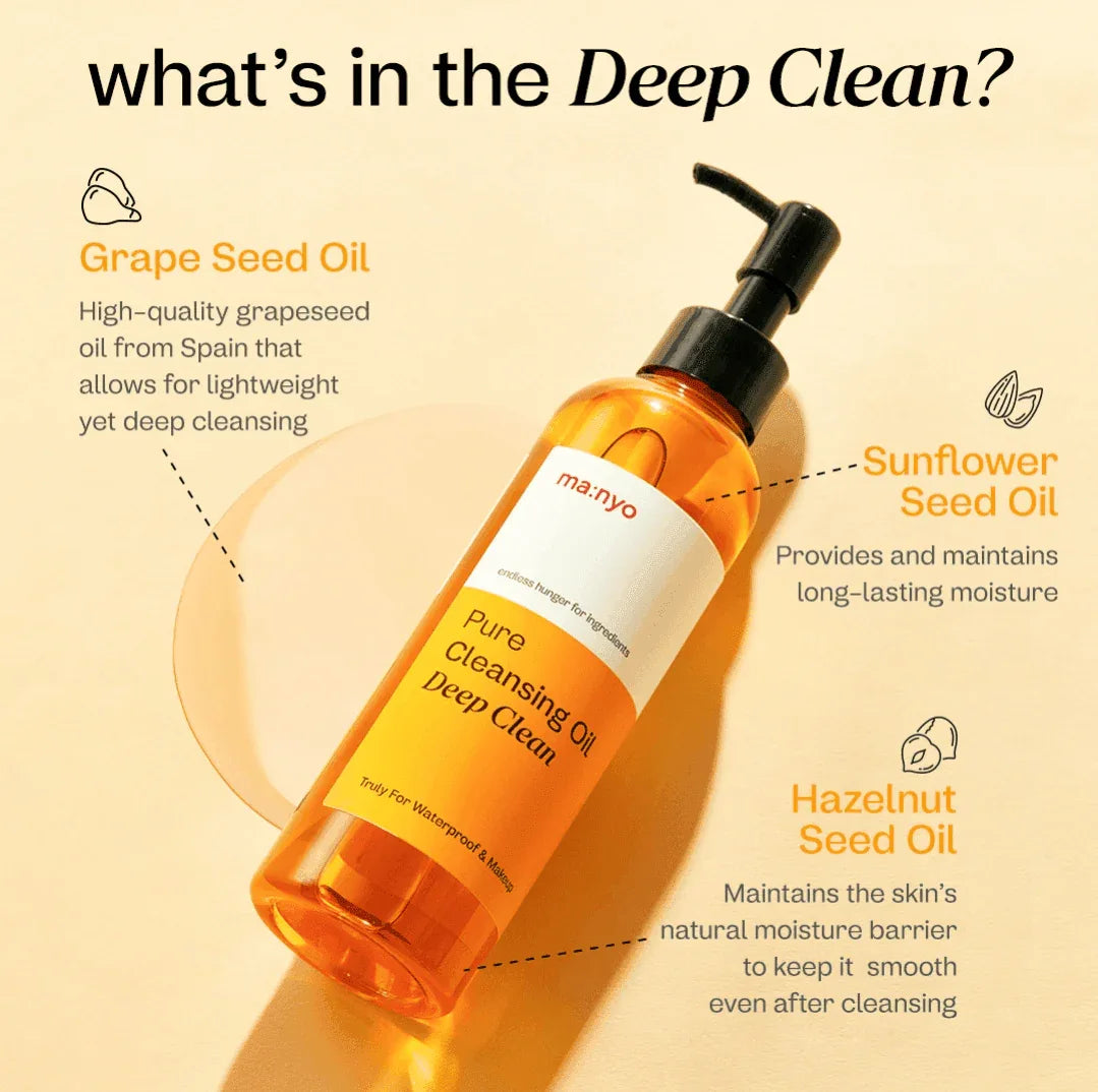 Ma:nyo Pure Cleansing Oil Deep Clean 200ml - Kbeauty.sale