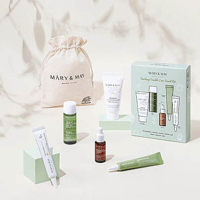 Mary&May Soothing Trouble Care Travel Kit (5pcs) - Kbeauty.sale