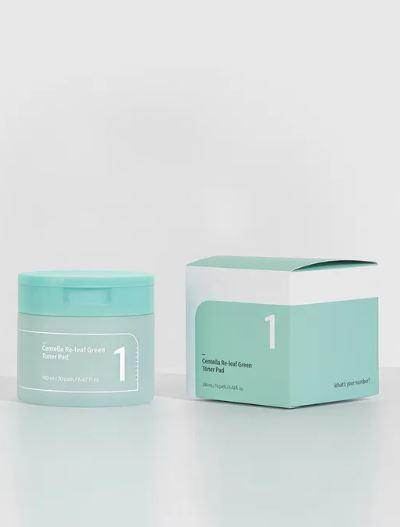 Numbuzin No.1 Centella Re-Leaf Green Toner Pad 70Pads 190ml - Kbeauty.sale