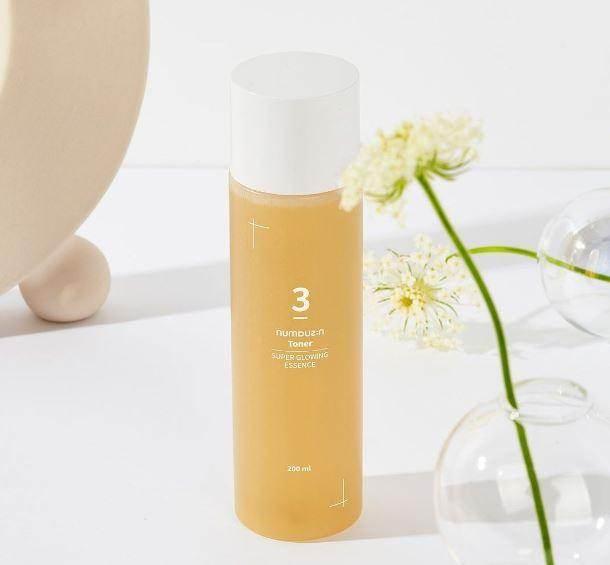 Numbuzin No. 3 Super Glowing Essence Toner 200ml - Kbeauty.sale