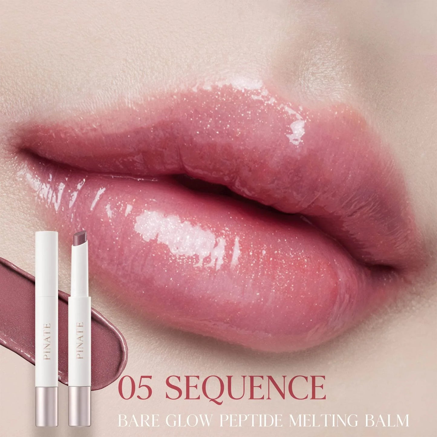 Pinate Bare Glow Peptide Melting Balm - 05 Sequence 1.8g - Kbeauty.sale