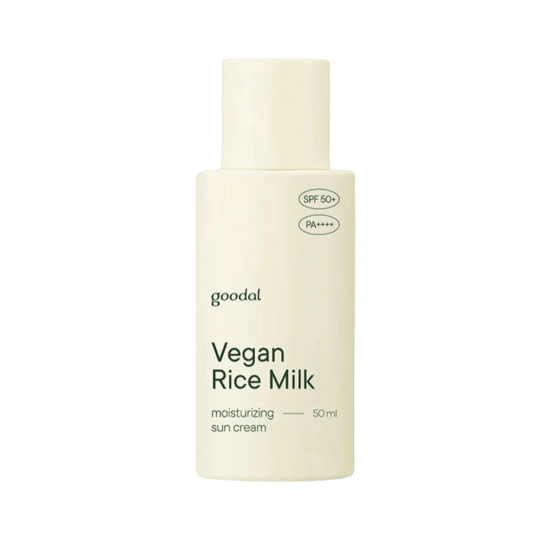 GOODAL Vegan Rice Milk Mouisturizing Suncream SPF50+ PA++++ 50ml - Kbeauty.sale