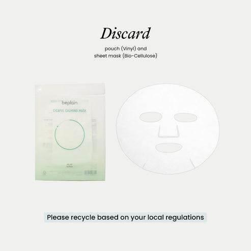 beplain Cicaful Calming Mask 10pcs - Kbeauty.sale