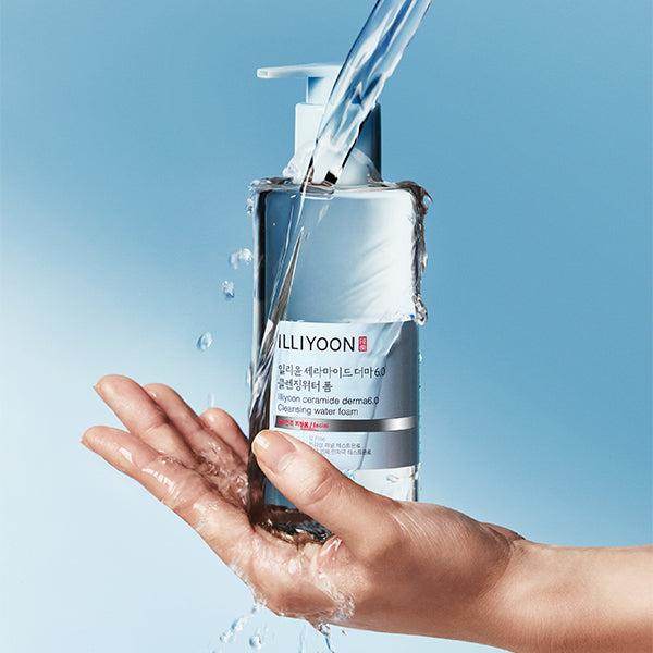 Illiyoon Ceramide Derma6.0 Cleansingwater Foam 250ML - Kbeauty.sale