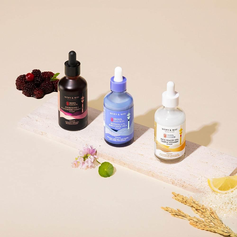Mary&May Idebenone+Blackberry Complex Serum_80ml - Kbeauty.sale