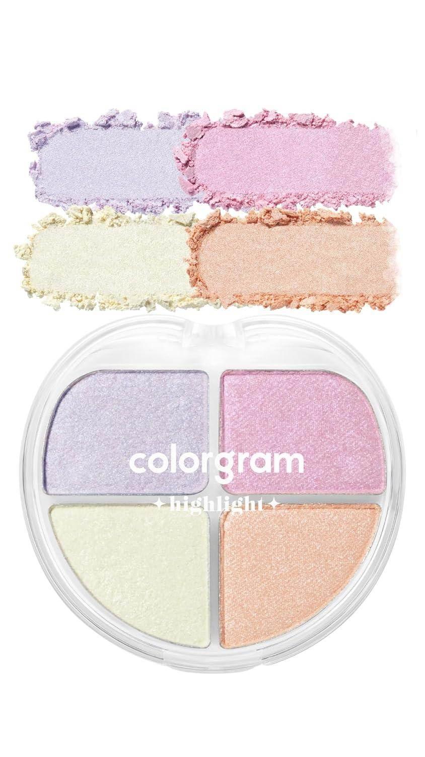 Colorgram Tintory Highlighter Palette 01 Jelly Beam - Kbeauty.sale