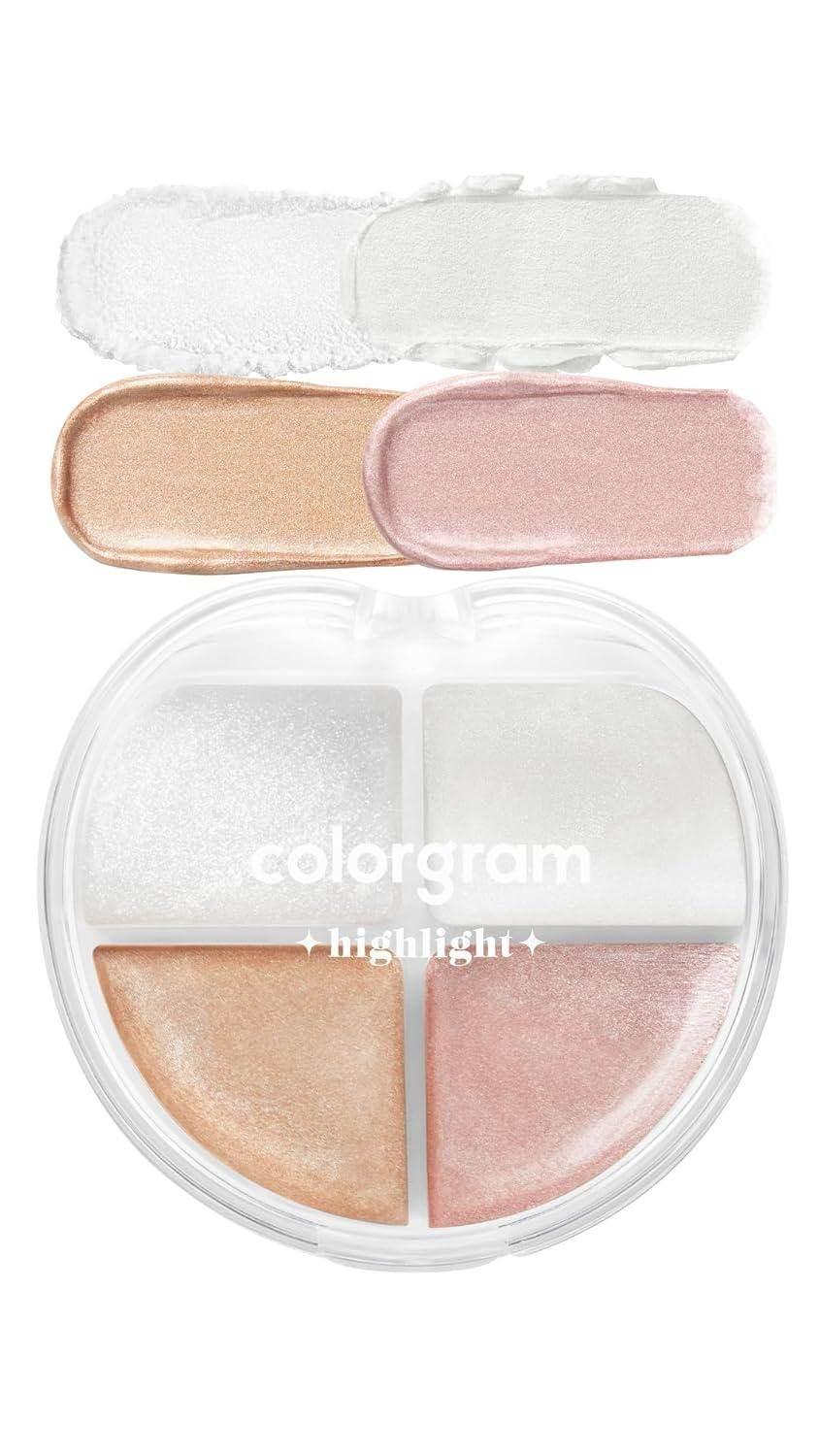 Colorgram Tintory Highlighter Palette 02 Cream Balm - Kbeauty.sale