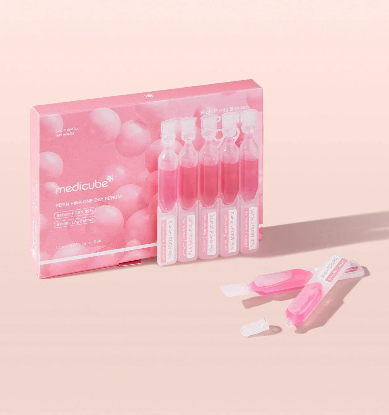 Medicube PDRN Pink one day serum set 1.5ml*10ea - Kbeauty.sale