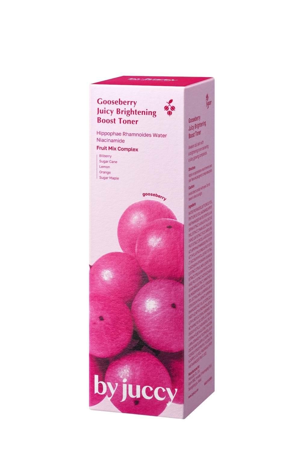 By juccy Gooseberry Juicy Brightening Boost Toner 150ml - Kbeauty.sale