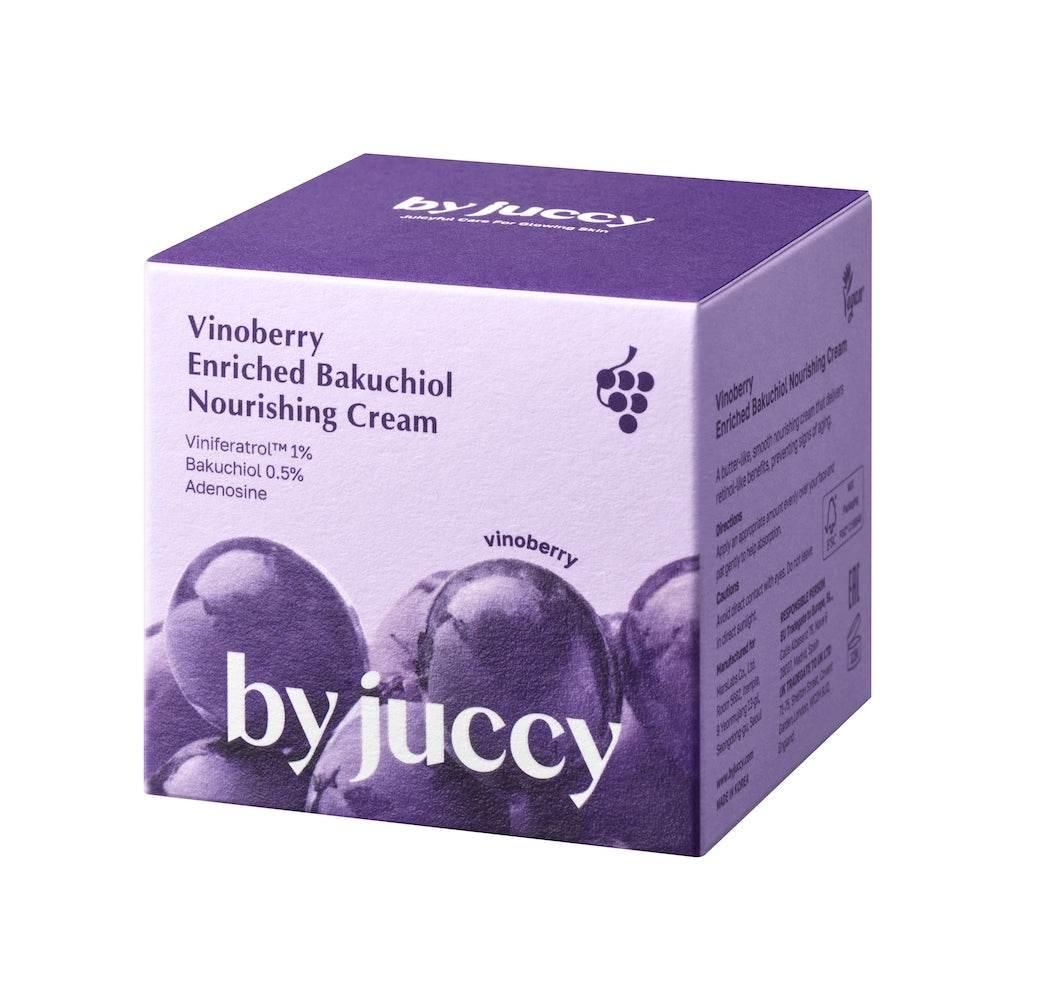 By juccy Vinoberry Enriched Bakuchiol Nourishing Cream 55ml - Kbeauty.sale