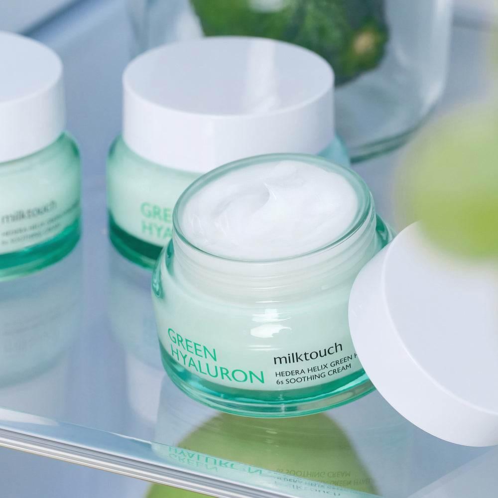 Milktouch Hedera Helix Green Hyaluron 6sec Moisture Cream 50ml - Kbeauty.sale