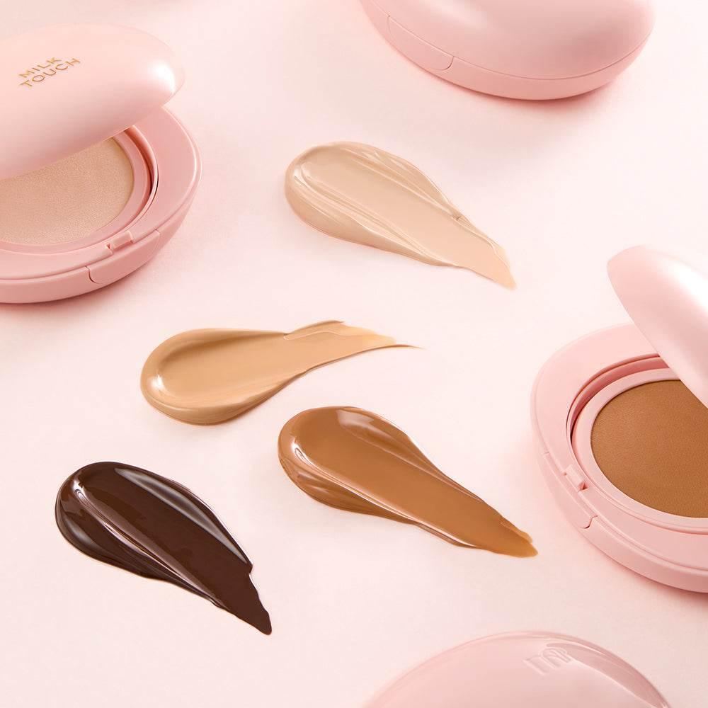 Milktouch All-day Skin Fit Milky Glow Cushion #21N Natural Beige 15g - Kbeauty.sale
