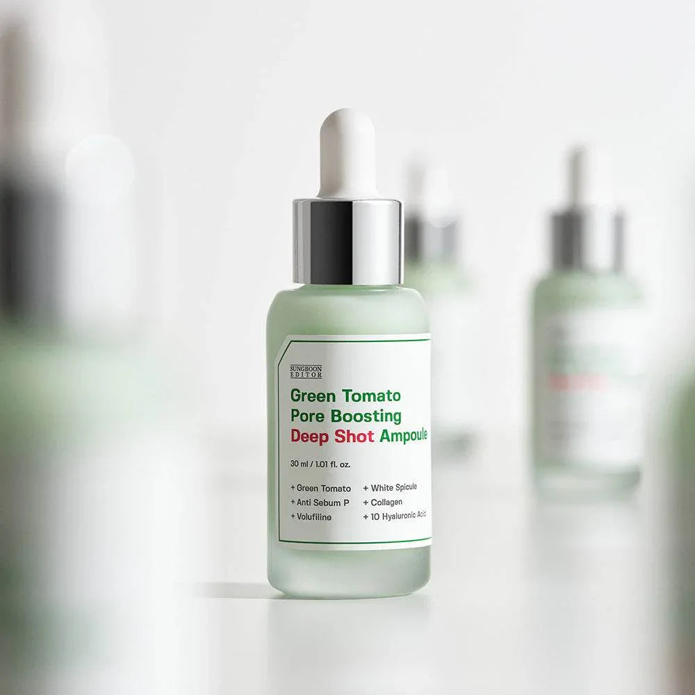 Sungboon Editor Green Tomato Pore Boosting Deep Shot Ampoule 30ml - Kbeauty.sale