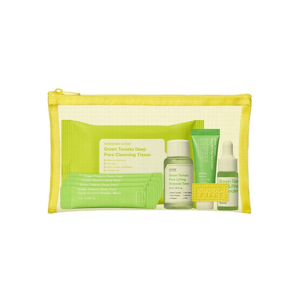Sungboon Editor Green Tomato Travel Kit 150g - Kbeauty.sale