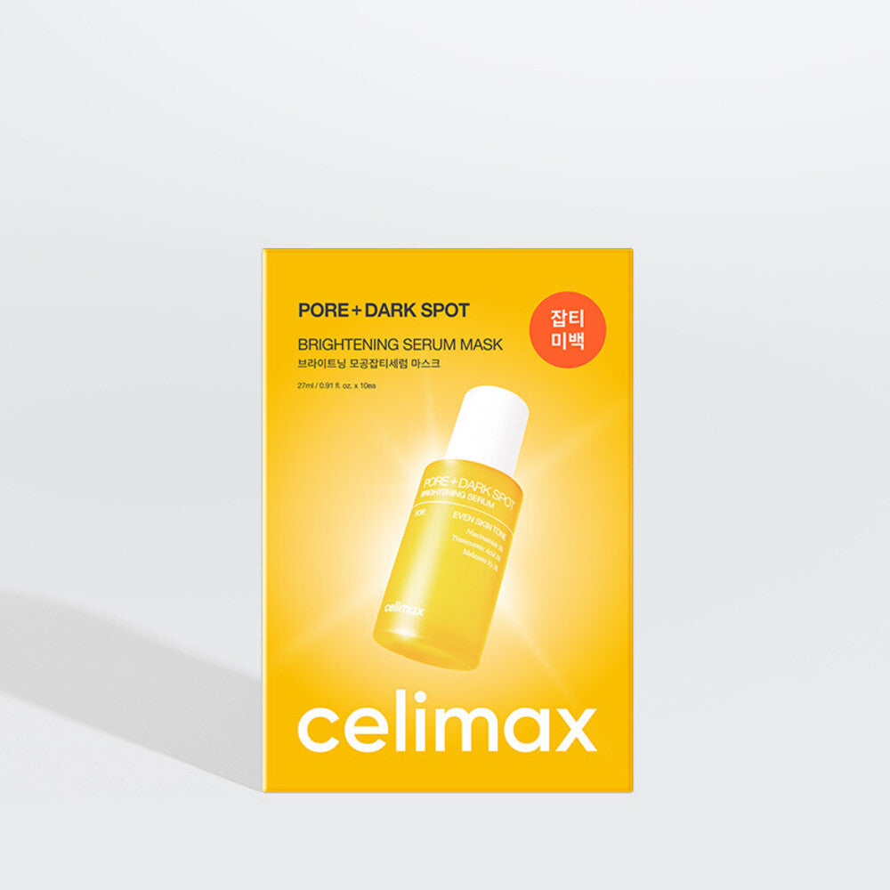 celimax Pore+Dark Spot Brightening Serum Mask 10ea - 2 Size