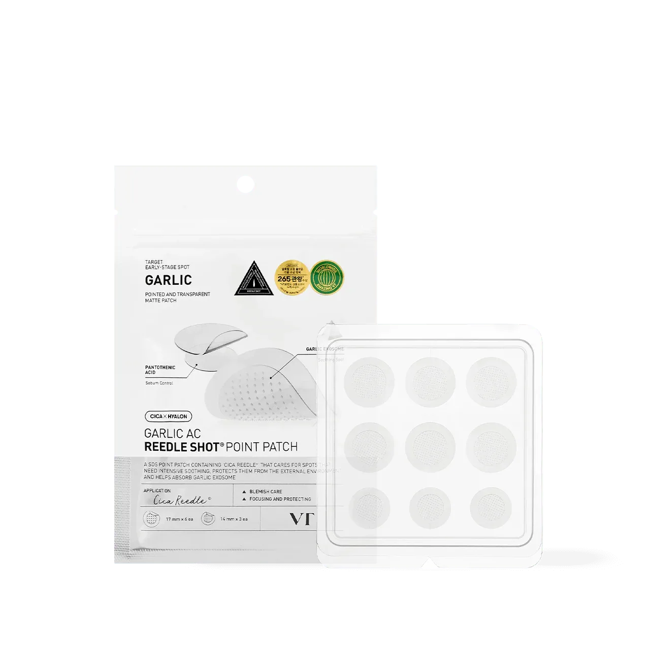 VT Cosmetics Garlic AC Reedle Shot Point Patch - Kbeauty.sale