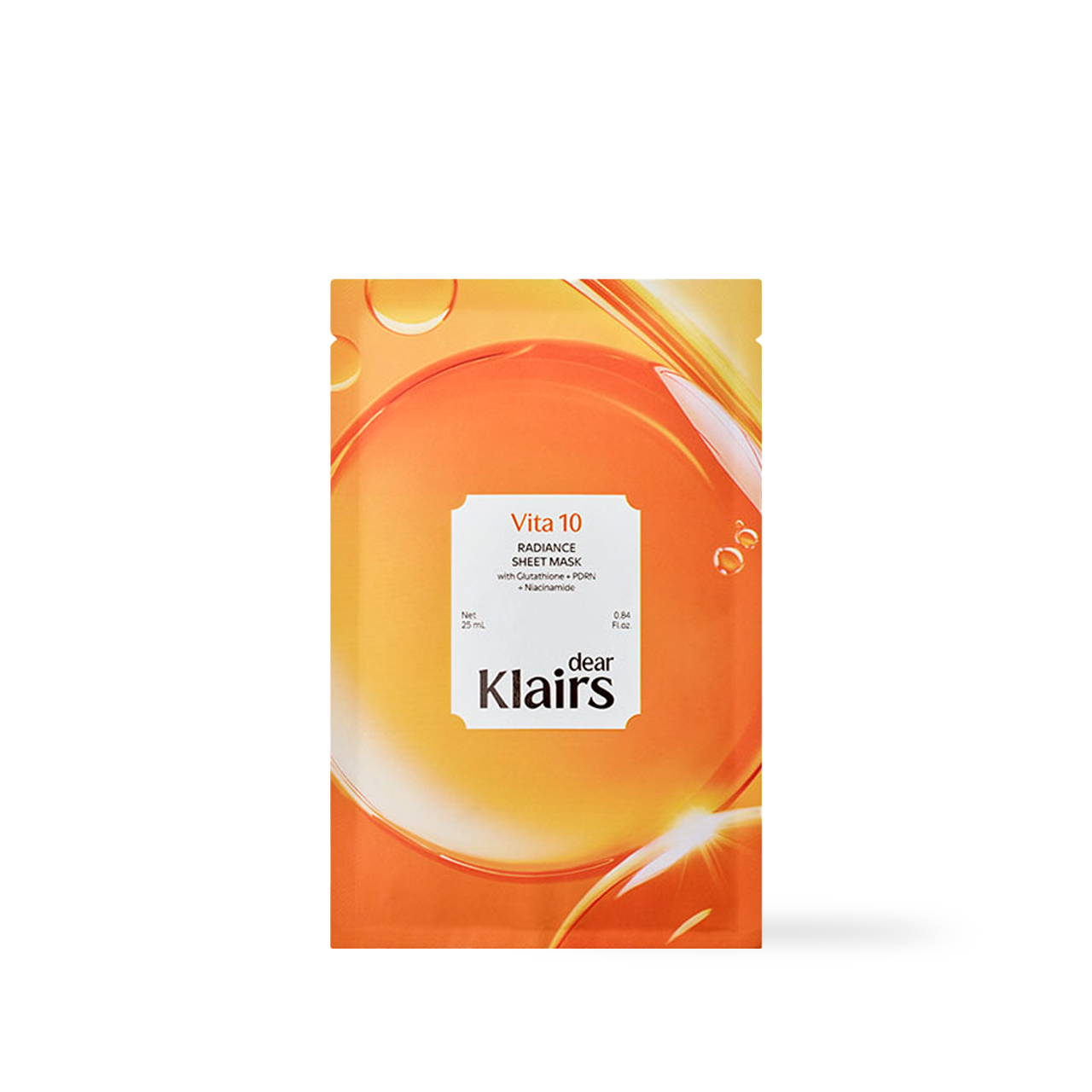 Dear Klairs Vita 10 Radiance Sheet Mask 5ea