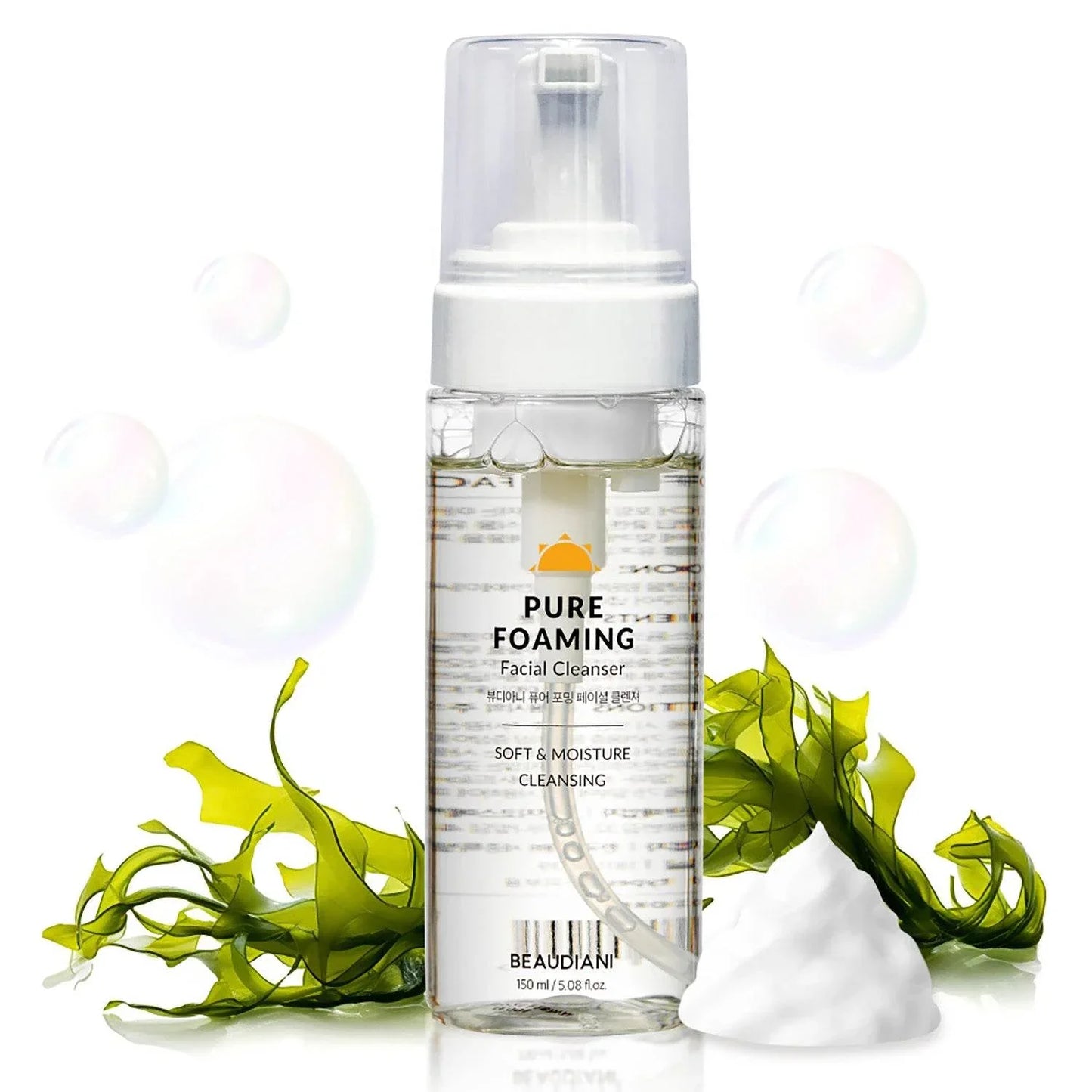 Beaudiani Pure Foaming Facial Cleanser 150ml - Kbeauty.sale