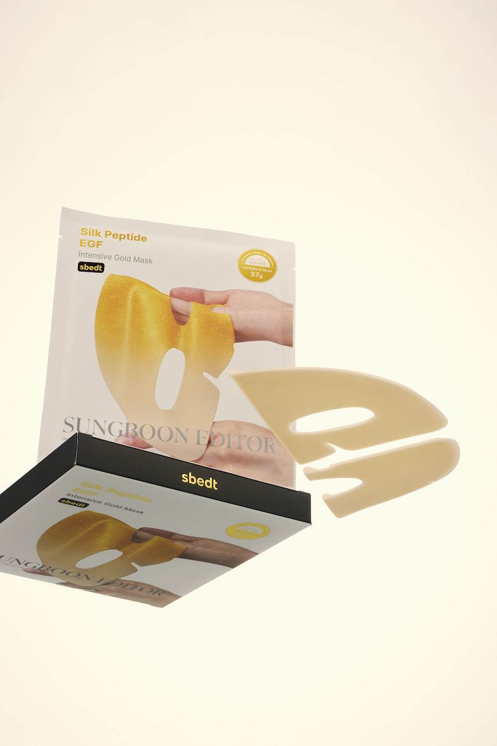 SUNGBOON EDITOR Silk Peptide EGF Intensive Gold Mask 37g*4ea