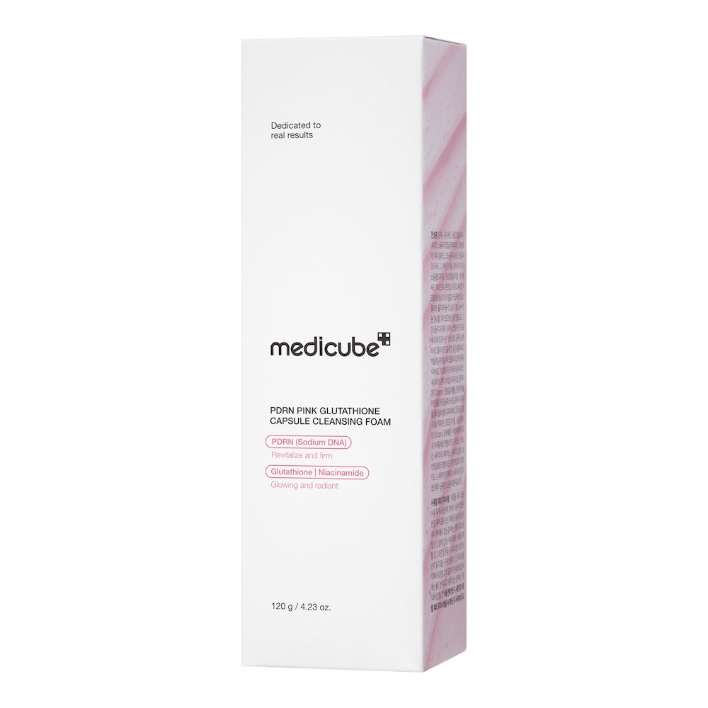 Medicube PDRN Pink Glutathione Capsule Cleansing Foam 120g