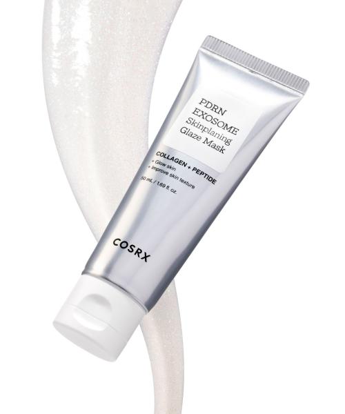 Cosrx PDRN Exosome Skinplaning Glaze Mask 50ml in white tube packaging