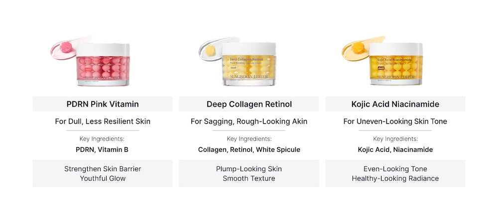 SUNGBOON EDITOR PDRN Pink Vitamin Glow Boosting Capsule Cream 55g