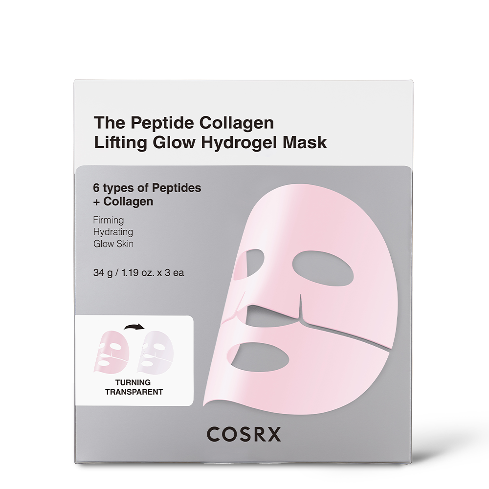 COSRX The Peptide Collagen Lifting Glow Hydrogel Mask 34g * 3ea
