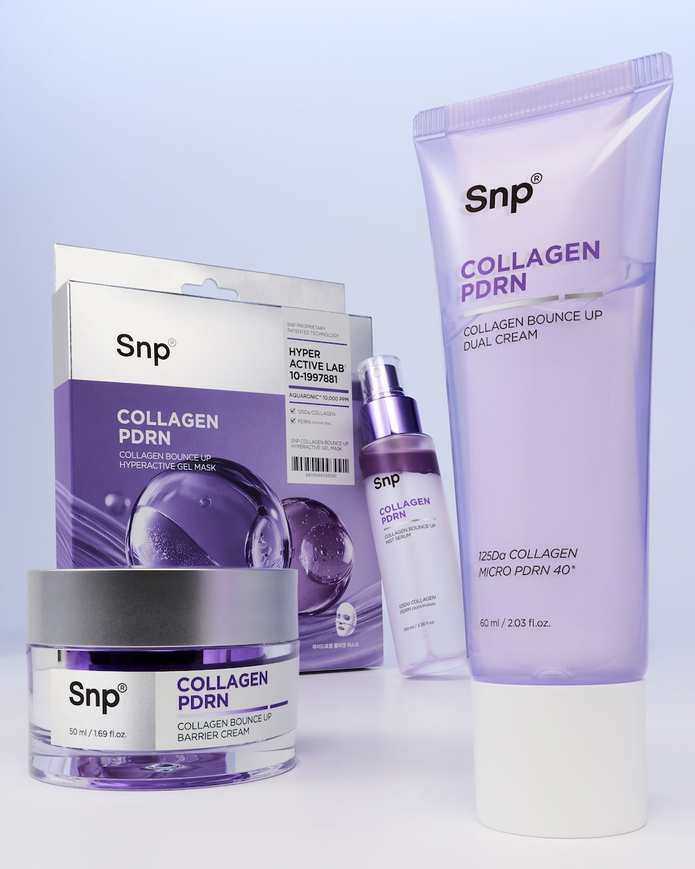 SNP Collagen Bounce Up Hyperactive Gel Mask 28g x 4ea