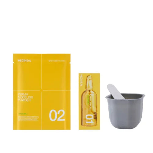 Mediheal Derma Modeling Pack Vitamin Brightening (Ampoule 2ml+ Powder 28g) - Kbeauty.sale