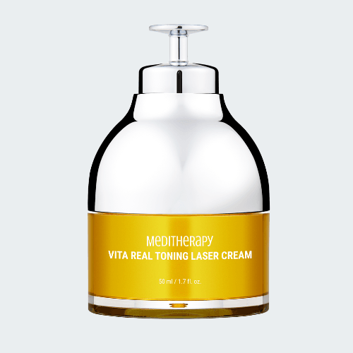 Image MEDITHERAPY VITA REAL Toning Laser Cream (50ml) , Vitamin Cream + Red Light LED Device