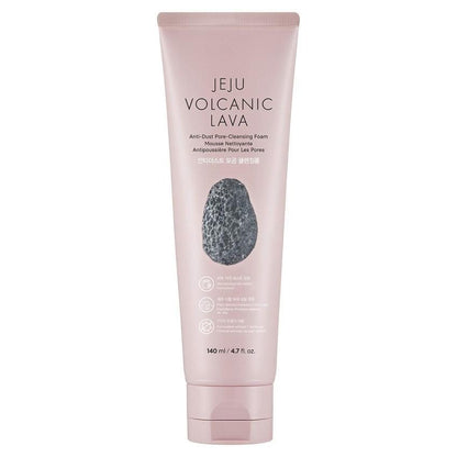 Thefaceshop Jeju Volcanic Lava pore cleansing foam in a brown tube