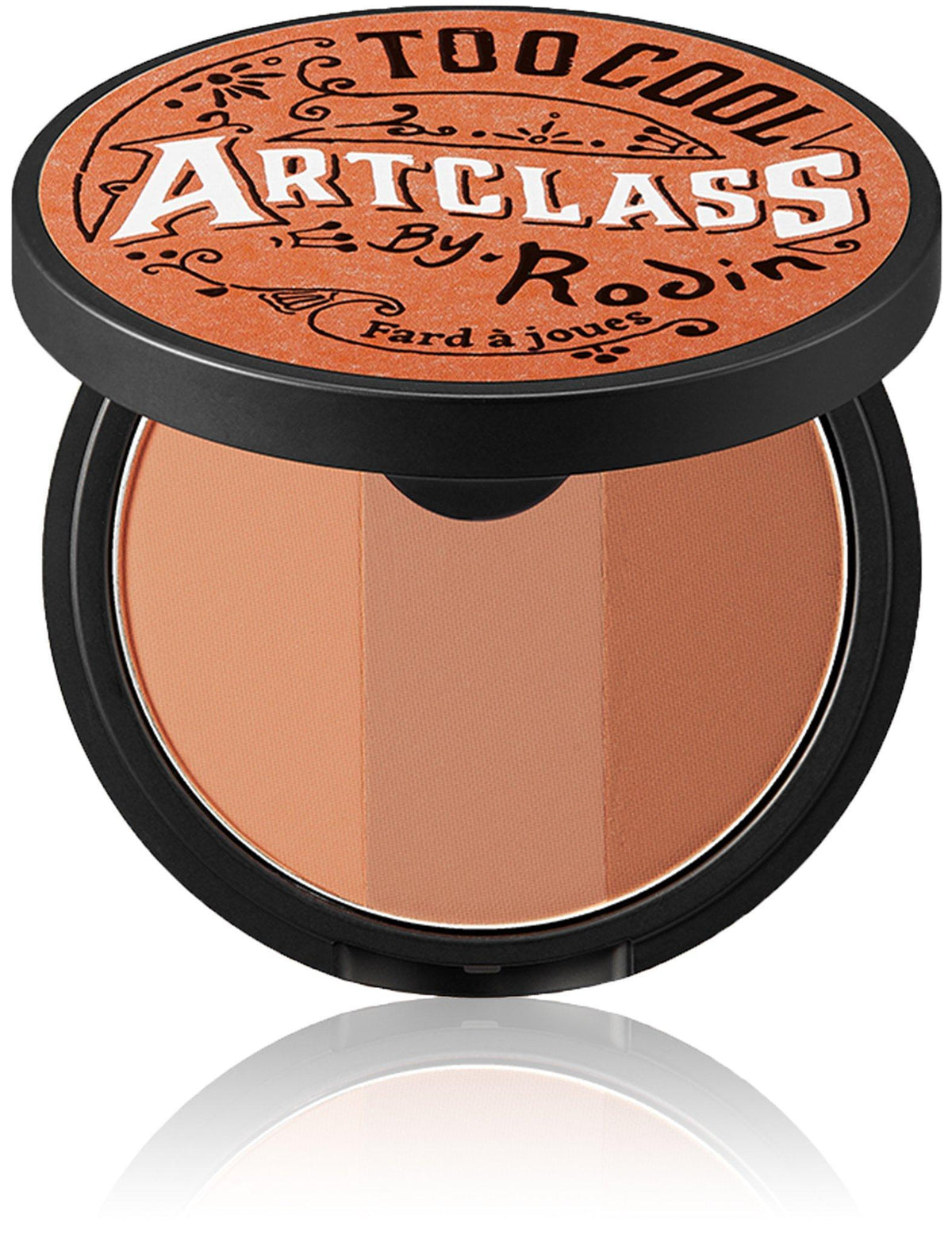 Too Cool For School Artclass By Rodin Blusher in Ginger Orange gradient compact