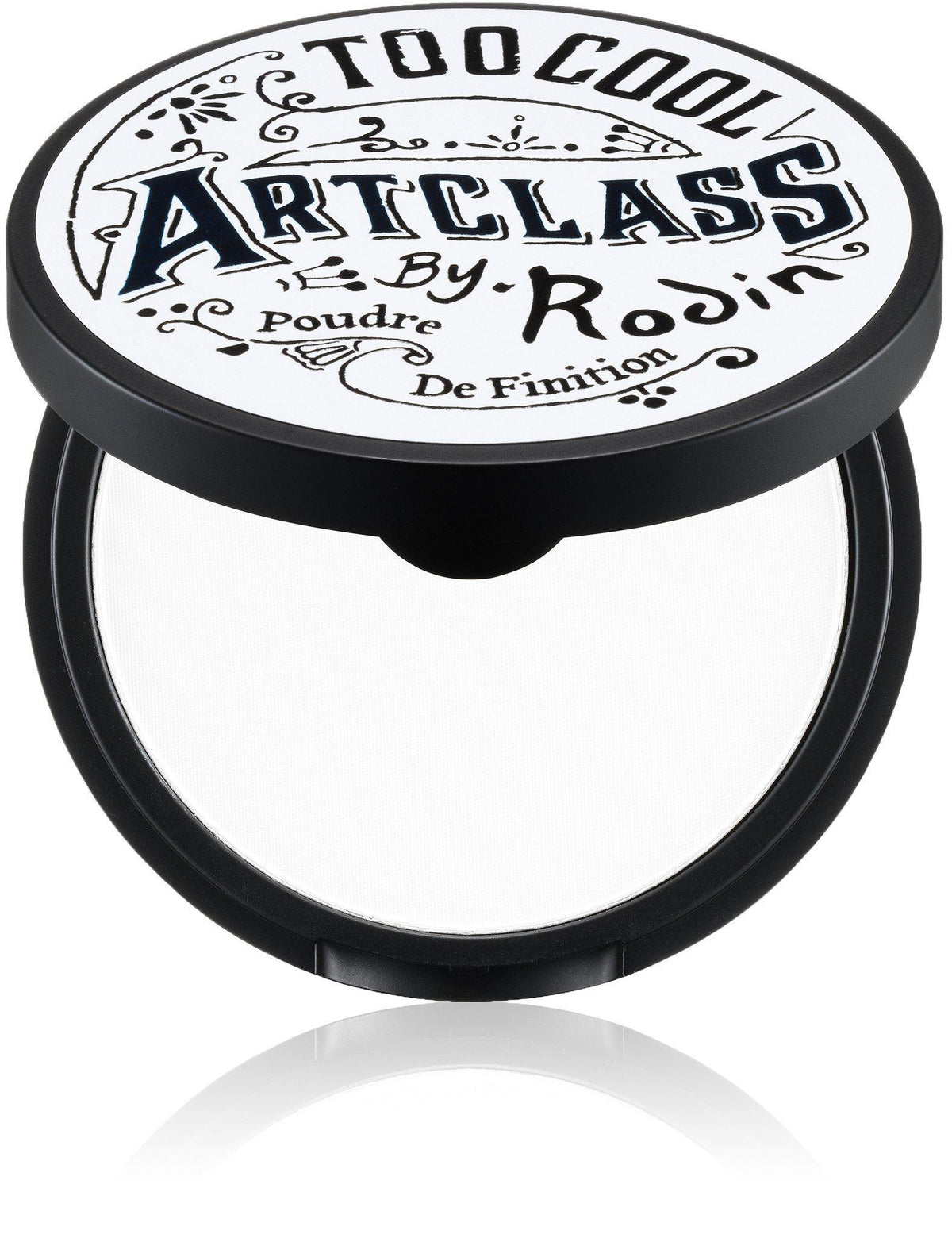 Too Cool For School Artclass by Rodin Finish Setting Pact in a round compact with translucent pressed powder