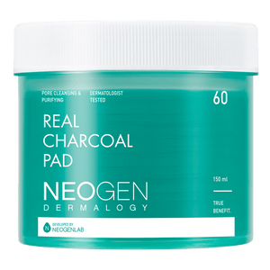 NEOGEN DERMALOGY REAL CHARCOAL PAD 150ML (60 PADS)