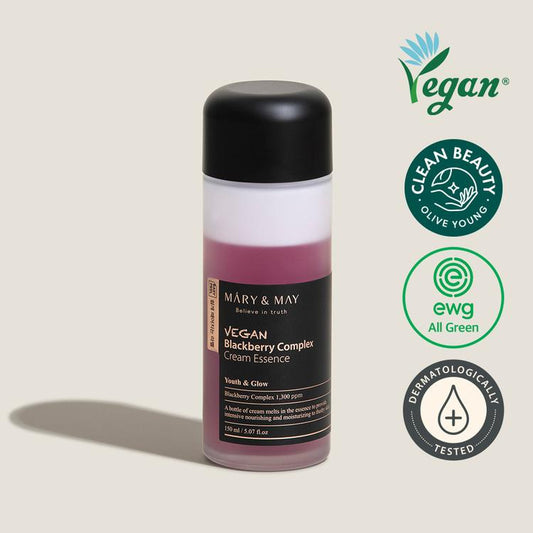 MARY&MAY Vegan Blackberry Complex Cream Essence -140ml