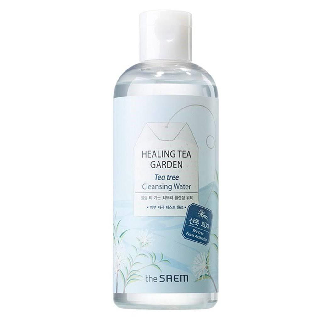 the SAEM Healing Tea Garden Tea tree Cleansing Water 300ml